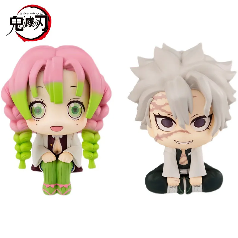 

Фигурка истребителя демонов, экшн-фигурка Kanroji Mitsuri, Shinazugawa Sanemi, аниме Q Version, игрушки, посмотрите кавайные модели, кукольные украшения