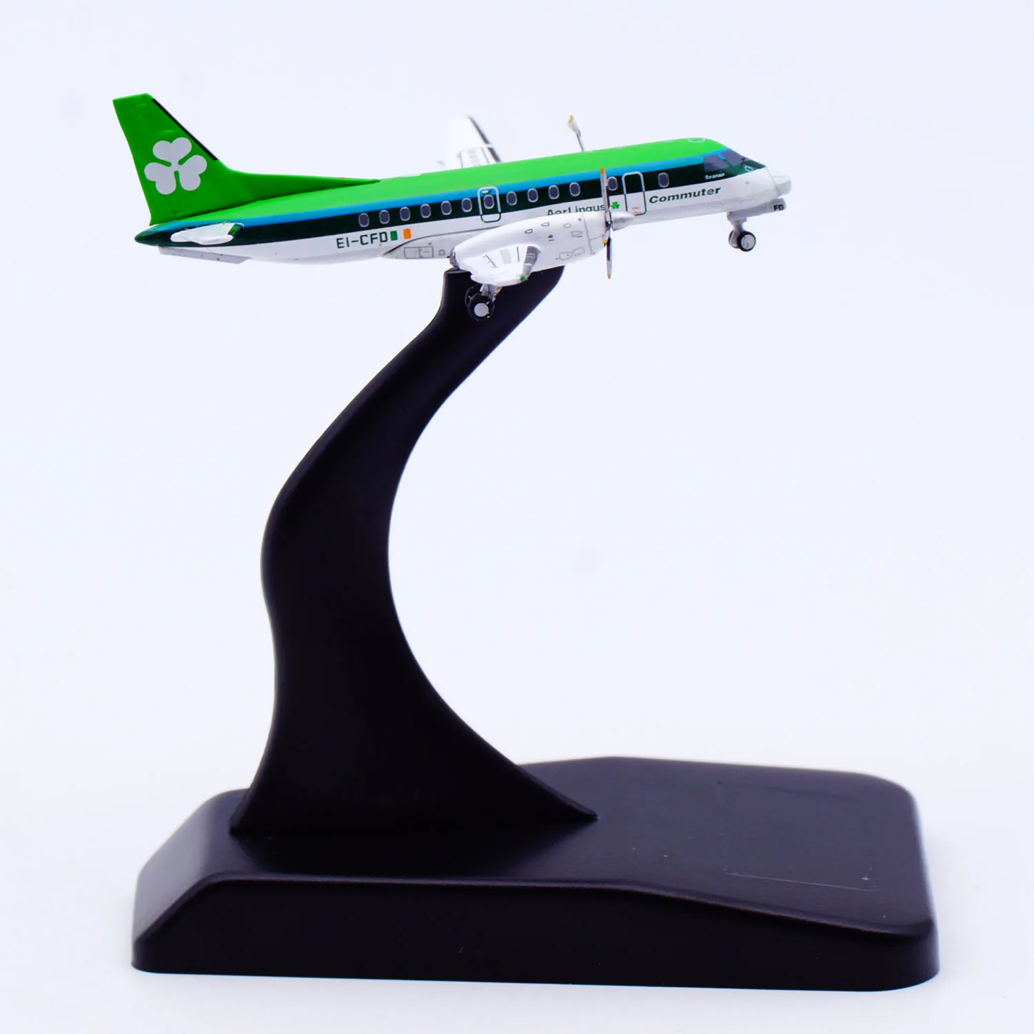 Фото Коллекционная модель самолета из сплава XX40233 JC Wings 1:400 Aer Lingus Commuter Saab 340B, литая под давлением, с подставкой, EI-CFC №3