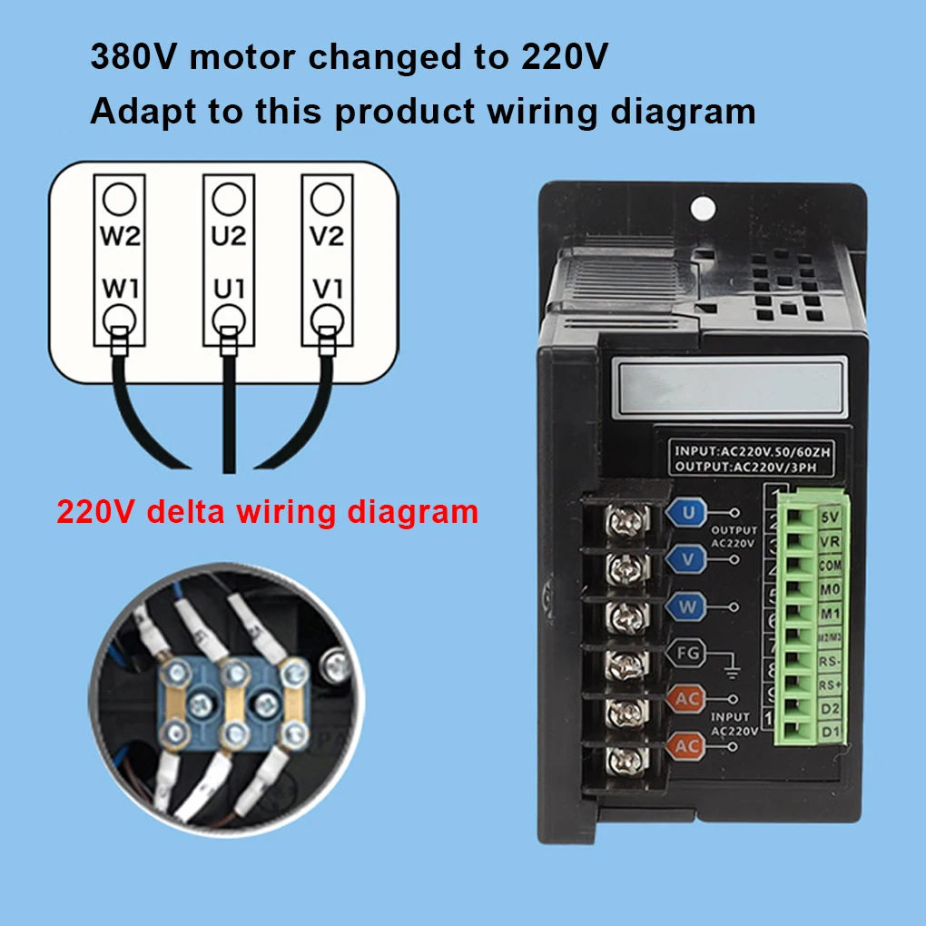 

1-in-3-out Motor Inverter Digital Driver Converter Professional Replacement