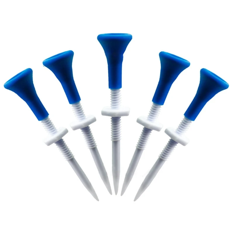 

5 Pcs Plastic Golf Adjustable Height Golf Ball Holder for Golfers Practice