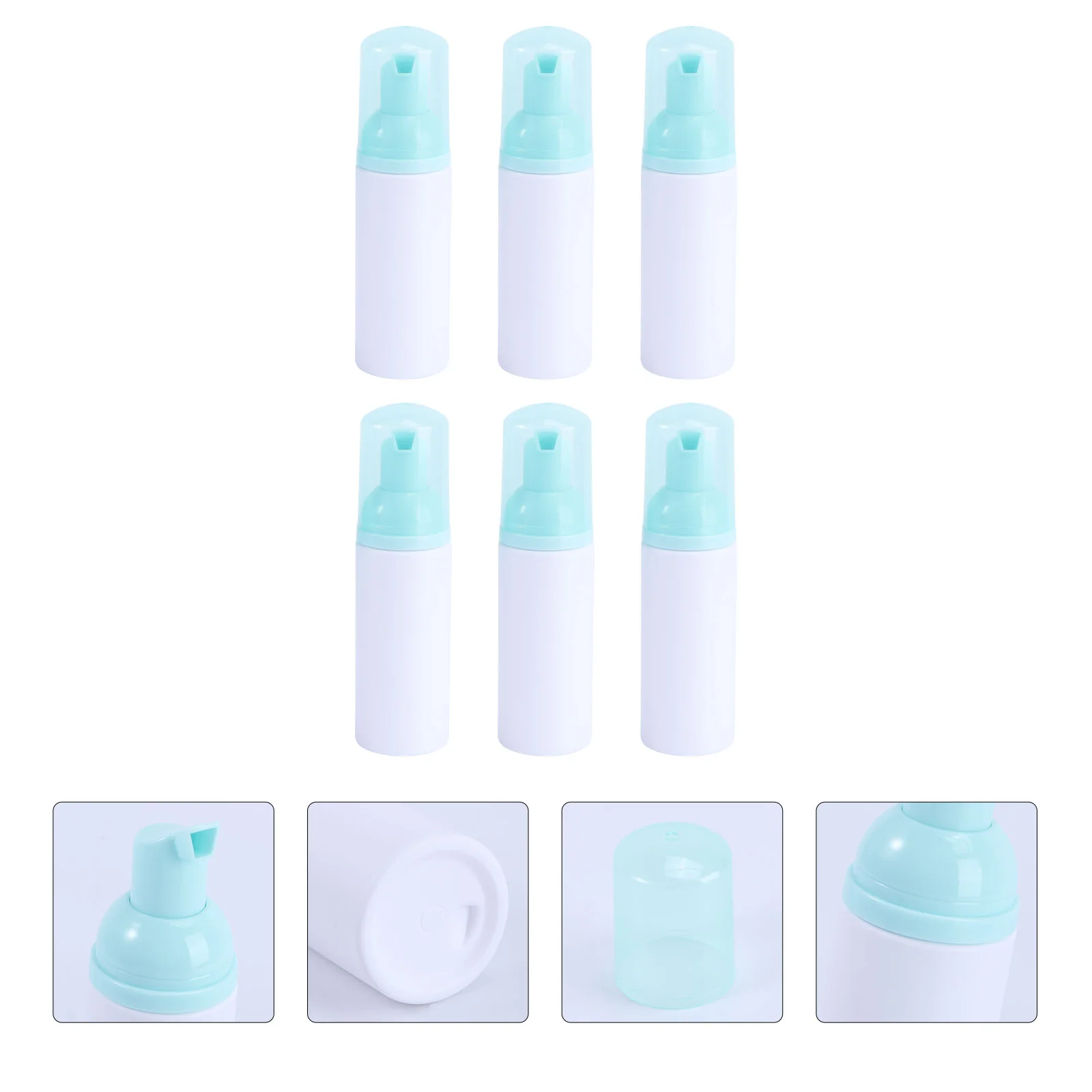 

6pcs Foaming Pump Bottle Lotion Foaming Bottles Sub Foaming Bottle Liquid Bottle for Outdoor Hotel