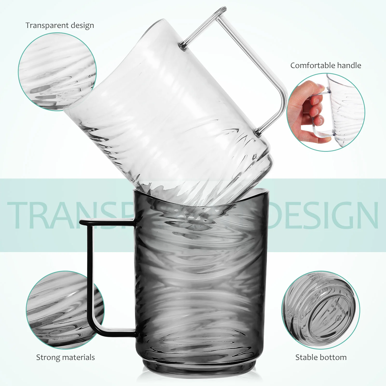 2 шт. чашка для полоскания рта держатель зубной щетки кружка ванной комнаты