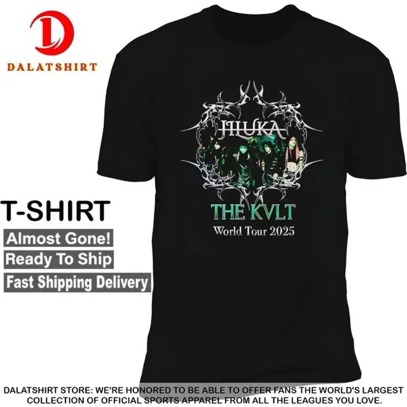 Фото Футболка Jiluka KVLT World Tour 2025 Visual Kei Metal SØØΩ5XL №1