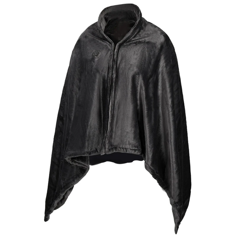 Уличное портативное USB теплое одеяло с шалью коралловое бархатное электрическое