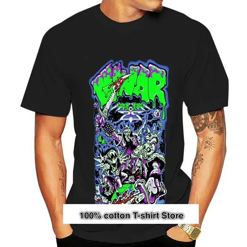 

Gwar-Camiseta de decapitación Alien para hombre, camiseta negra, superventas, 100% algodón