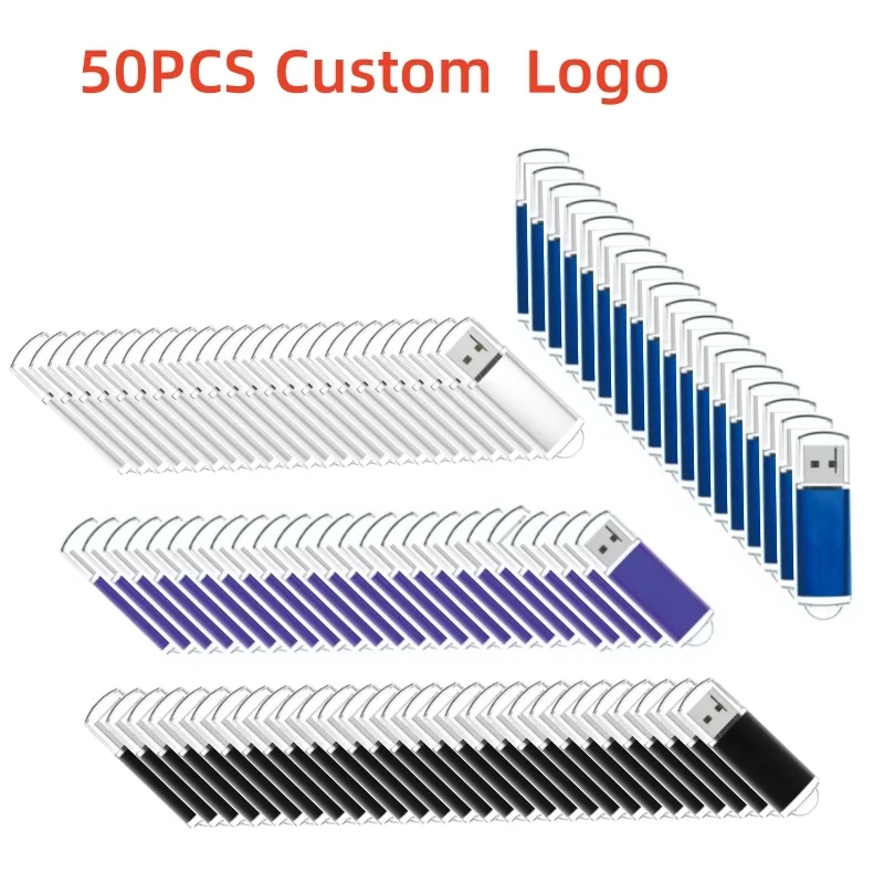 Металлический USB флеш-накопитель 128 ГБ 64 32 16 2 0 дюйма