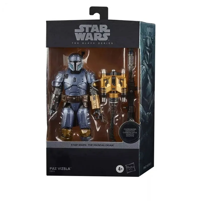 

Original Star Wars The Mandalorian Series Paz Vizsla 6 Inch Action Figure Gift for Kids Fan Collectible Model Toy