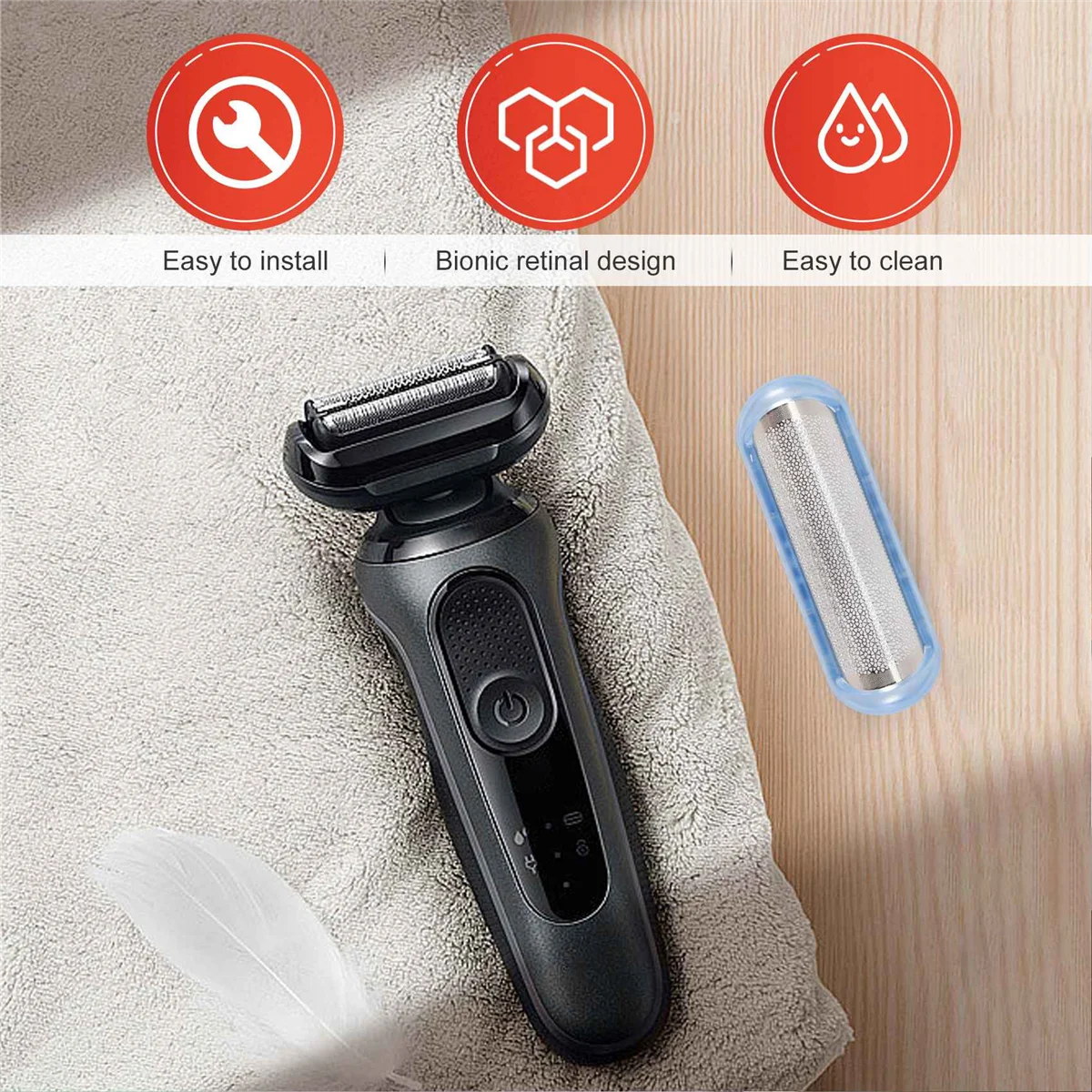 Бритвенная сетка 20S для Braun 10B 20B 2000 Series Cruzer 1 2 3 4 2615 2675 2775 2776 170 190