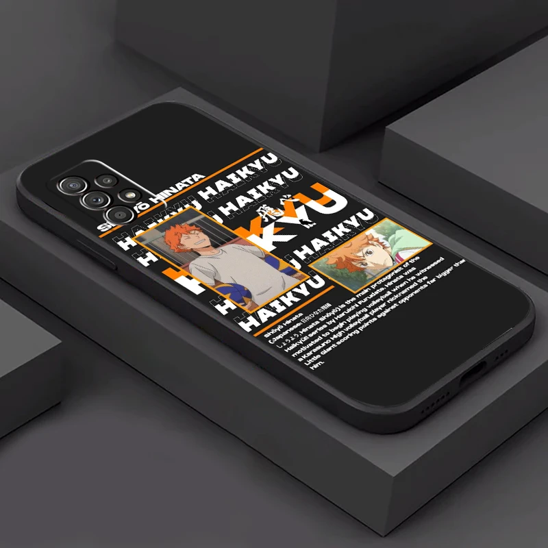 

Haikyuu японские чехлы для телефонов с аниме для Xiaomi Redmi Note 10 10S 10 Pro POCO F3 GT X3 GT M3 Pro X3 NFC, мягкий чехол из ТПУ