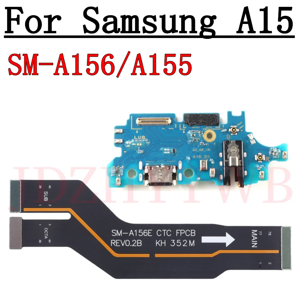 USB-порт для зарядки разъем док-станции зарядная плата Samsung Galaxy A15 5G SM-A155F A156B A156E