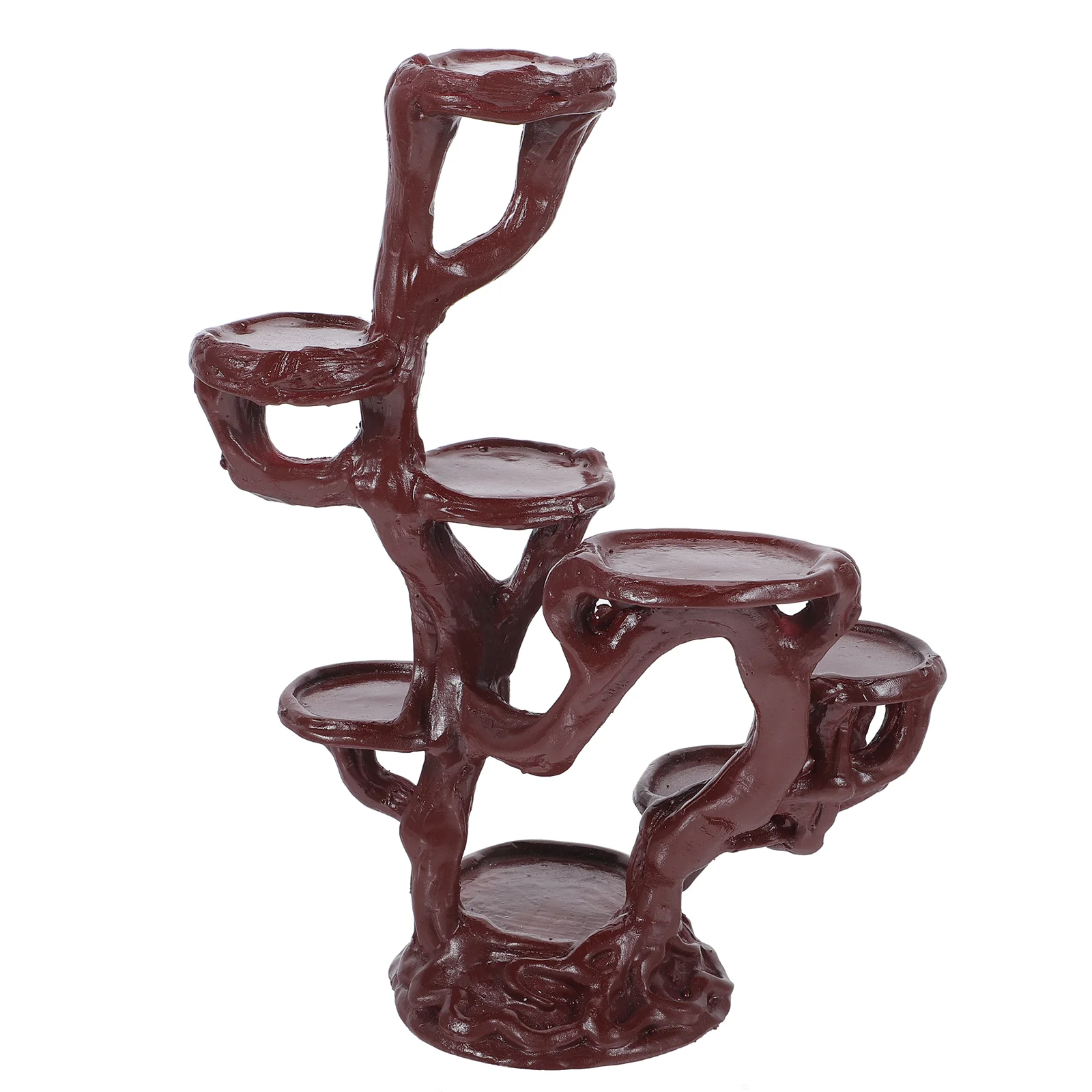 

Balcony Succulent Pot Stool Resin Holder Decorative Rack Indoor Tall Stand for Balcony Garden