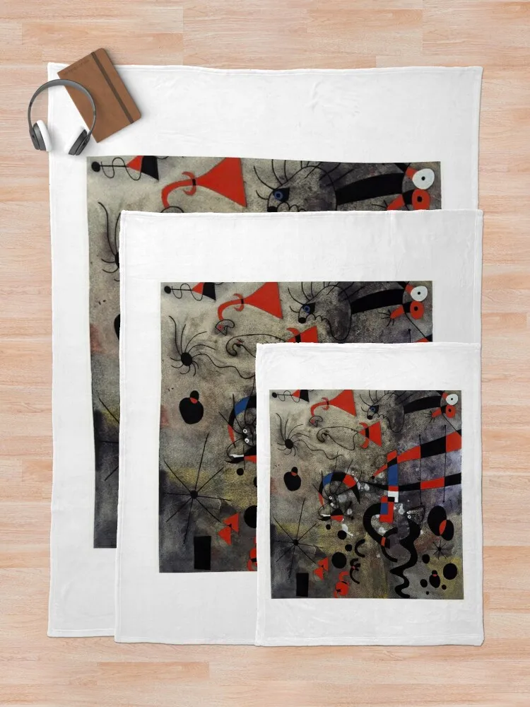 Джоан Миро Кубизм и абстрактное искусство Плед Манга Диваны Теплые флярные