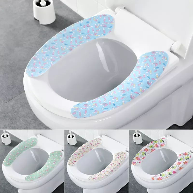 

2023NEW Seat Cover Cushion Adhesive Waterproof Cute Toilet Cover Toilet Accessories