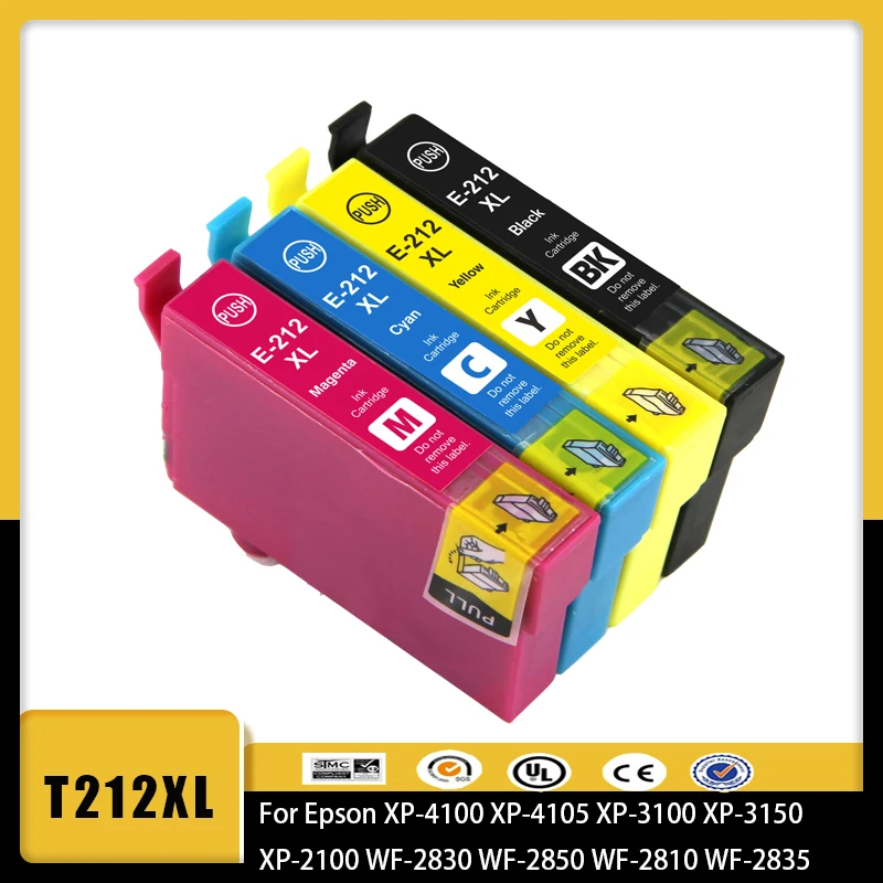 Vliaxh Северная Америка 212 XL 212XL T212XL T212 чернильный картридж для Epson