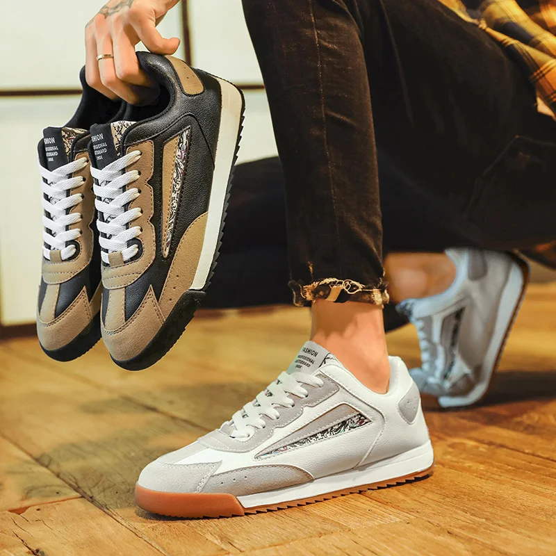 

Sports Shoes Men's Light Casual Shoes Running Shoes Breathable Thick-soled Walking Fitness Shoes