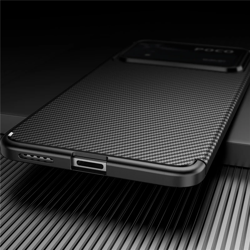 For Xiaomi Poco X4 Pro 5G Case Cover for Poco X4 Pro 5G Business Style Silicone Rubber Shell Coque Phone Case for Poco X4 Pro 5G