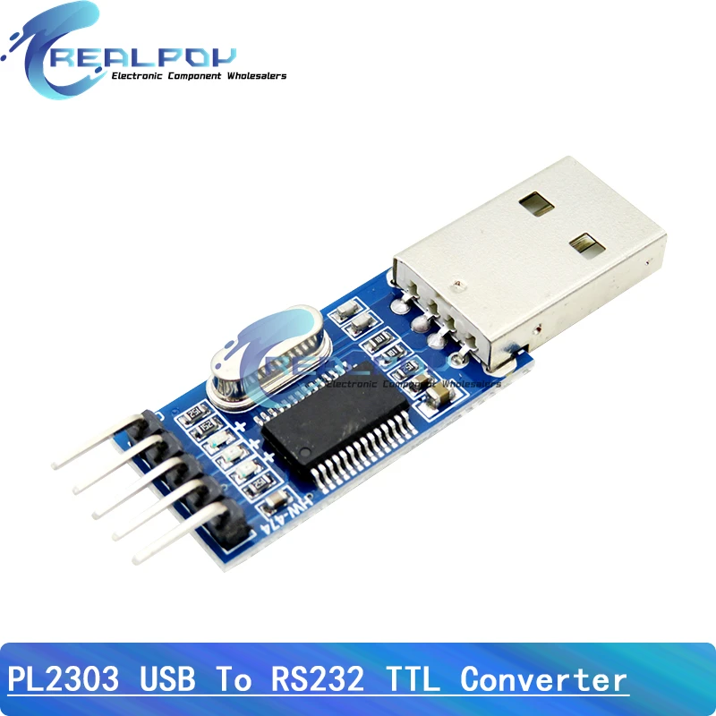 Модуль адаптера преобразователя PL2303 USB в RS232 TTL модуль UART микроконтроллер PL2303HX STC