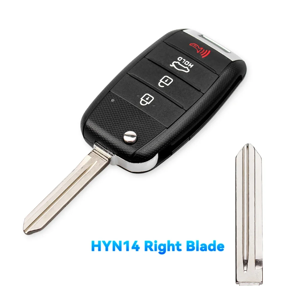 

KEYYOU 3/4BT дистанционный флип-брелок для Kia Carens Cerato Forte K2 K3 K5 Rio 3 Soul 2017 Sorento Optima Sportage для Hyundai Avante