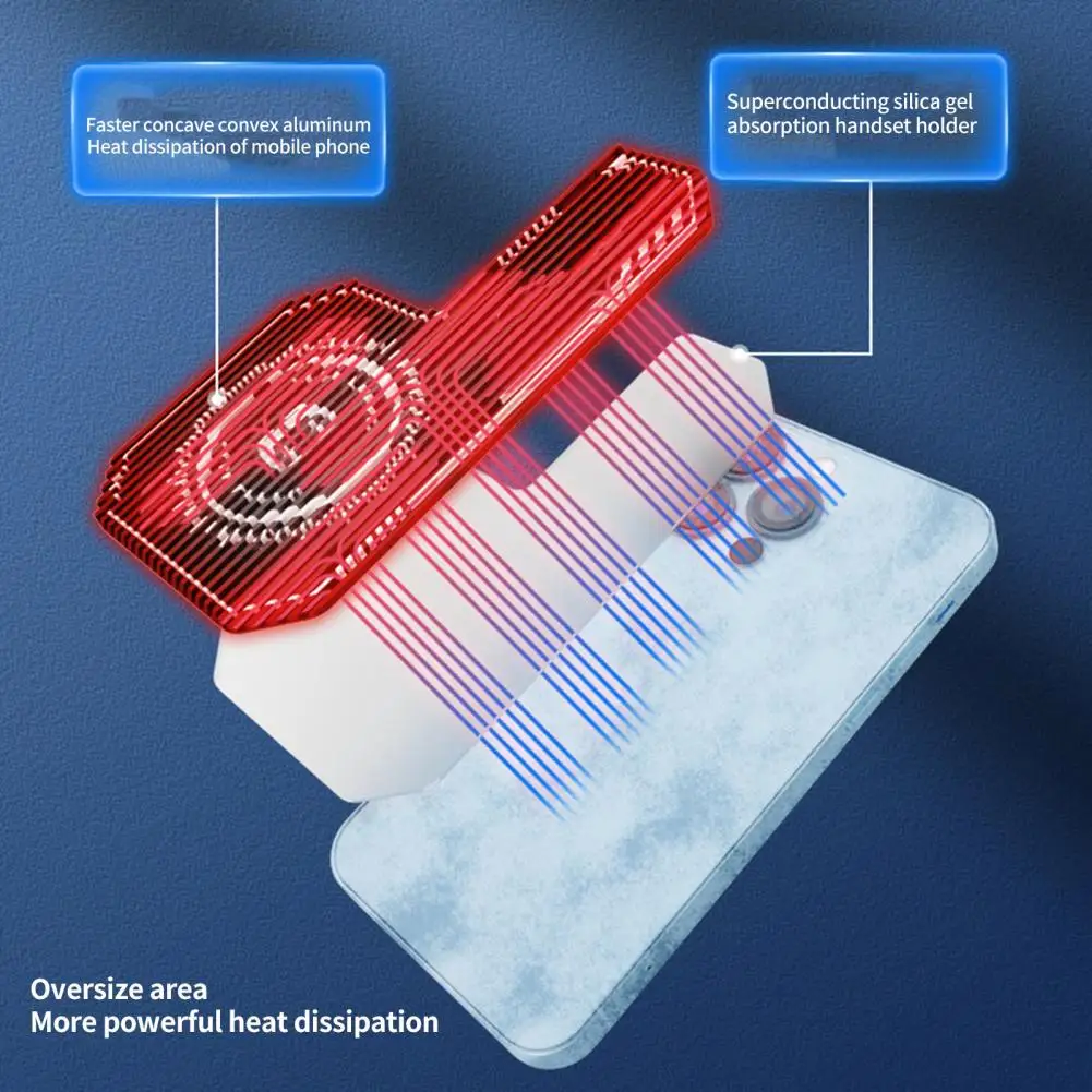 

Mobile Phone Heat Plate Durable Portable Extra Large Area Game Supply Cell Phone Cooling Plate Phone Uniform Heat Plate