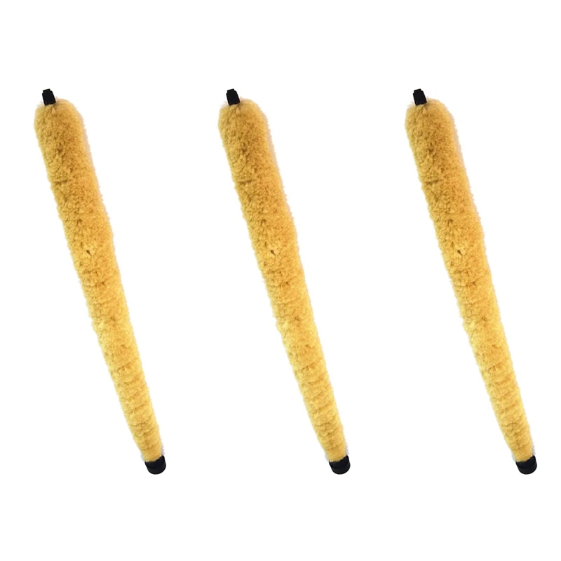 

New 3X Cleaning Brush Cleaner Pad Saver For Alto Sax Saxophone Soft Durable