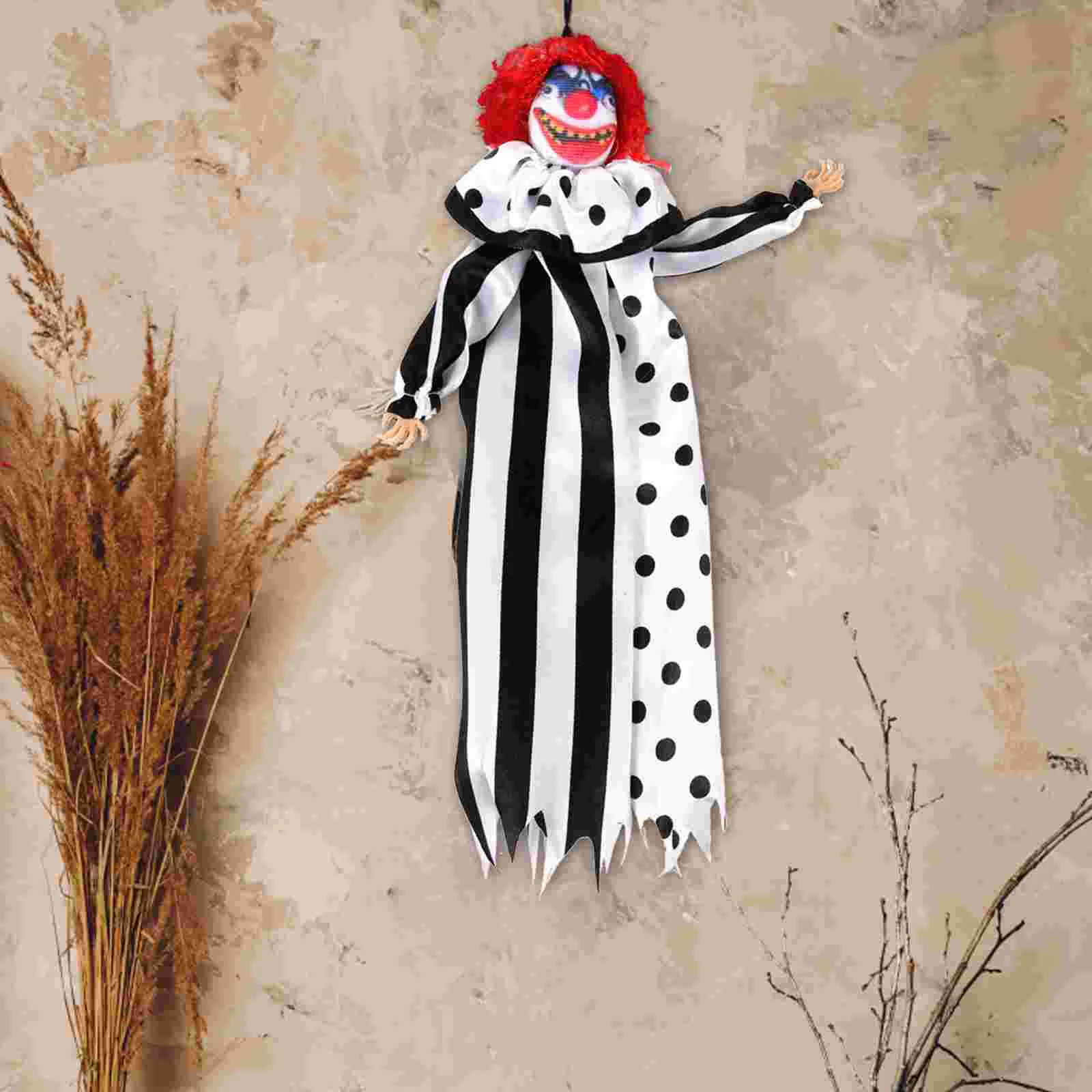 

Halloween Hanging Clown Horrible Clown Halloween Clown Pendant Haunted House Clown