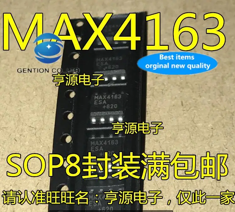 

10pcs 100% orginal new in stock SMD op amp chip MAX4163 MAX4163ESA SOP8 dual op amp IC chip