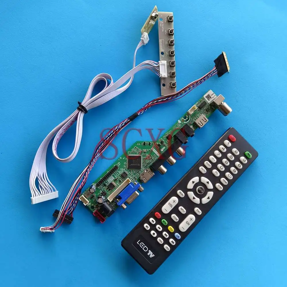 

Драйвер для ноутбука, совместим с VGA, USB, HDMI, 40 Pin, LVDS, 1024 дюйма