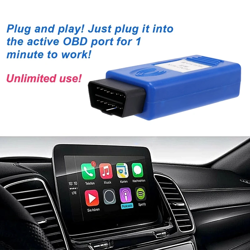 

AUX Activator Tool For Benz GLC C A E GLA W205 X253 W222 W447 OBD AUX & VIM In Activator