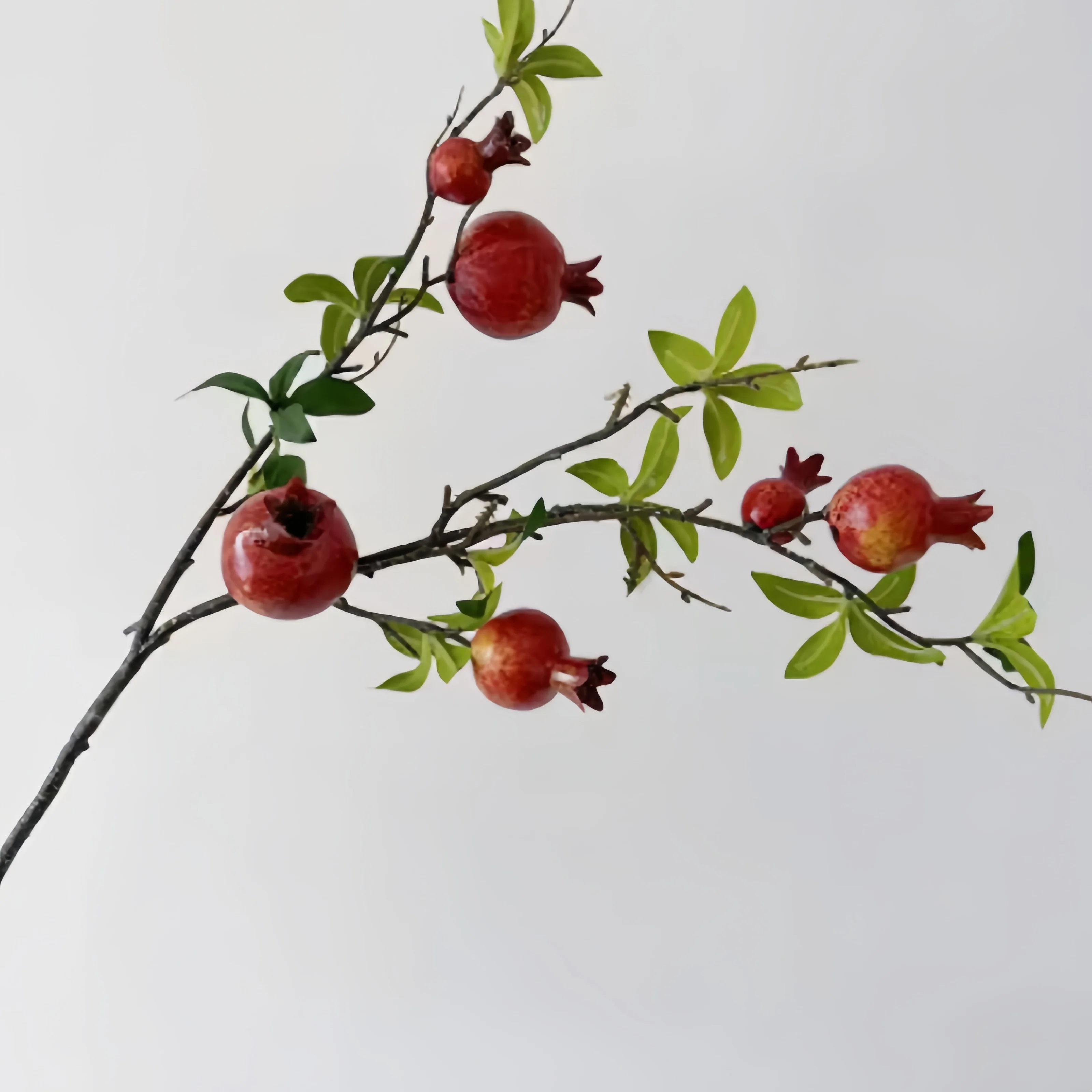 

Искусственные цветы гранатная ветка Flores 6-фруктов