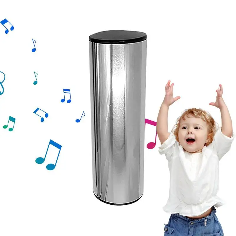 

Guiro Shaker Instrument Guiro Shaker Metal Sand Barrel Musical Training Supplies With Side Handle For Live Performances Stage