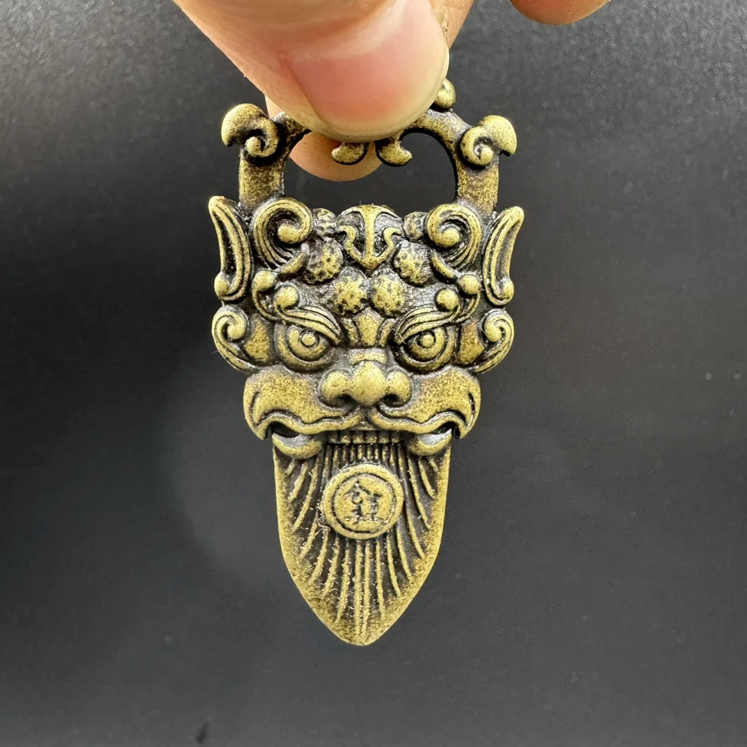 Латунный бриллиантовый кулон Zbaza в виде Божьего зверя