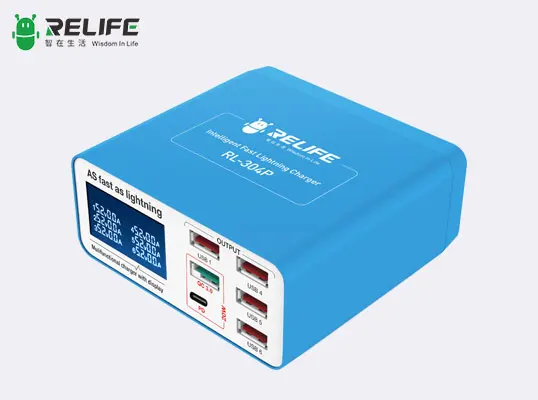 

RELIFE USB-зарядное устройство 5+1 портов 260 Вт