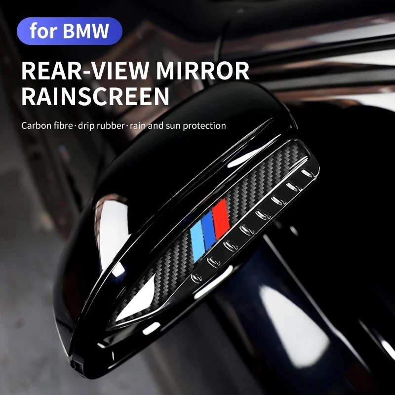 

2 шт., накладки на зеркало заднего вида из углеродного волокна для BMW E36 E39 E46 E60 E70 E87 E90 F10 F20 F21 F30 M3 M5 X1 X3 X5 X7