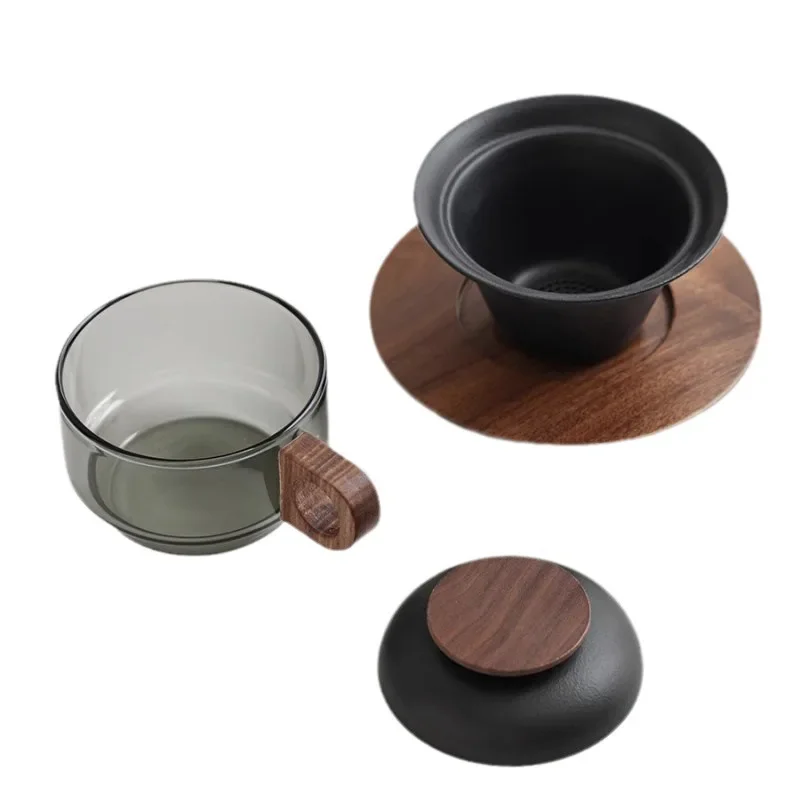 190 мл легкая роскошная чашка для чая с разделением воды кофе персональная офисная