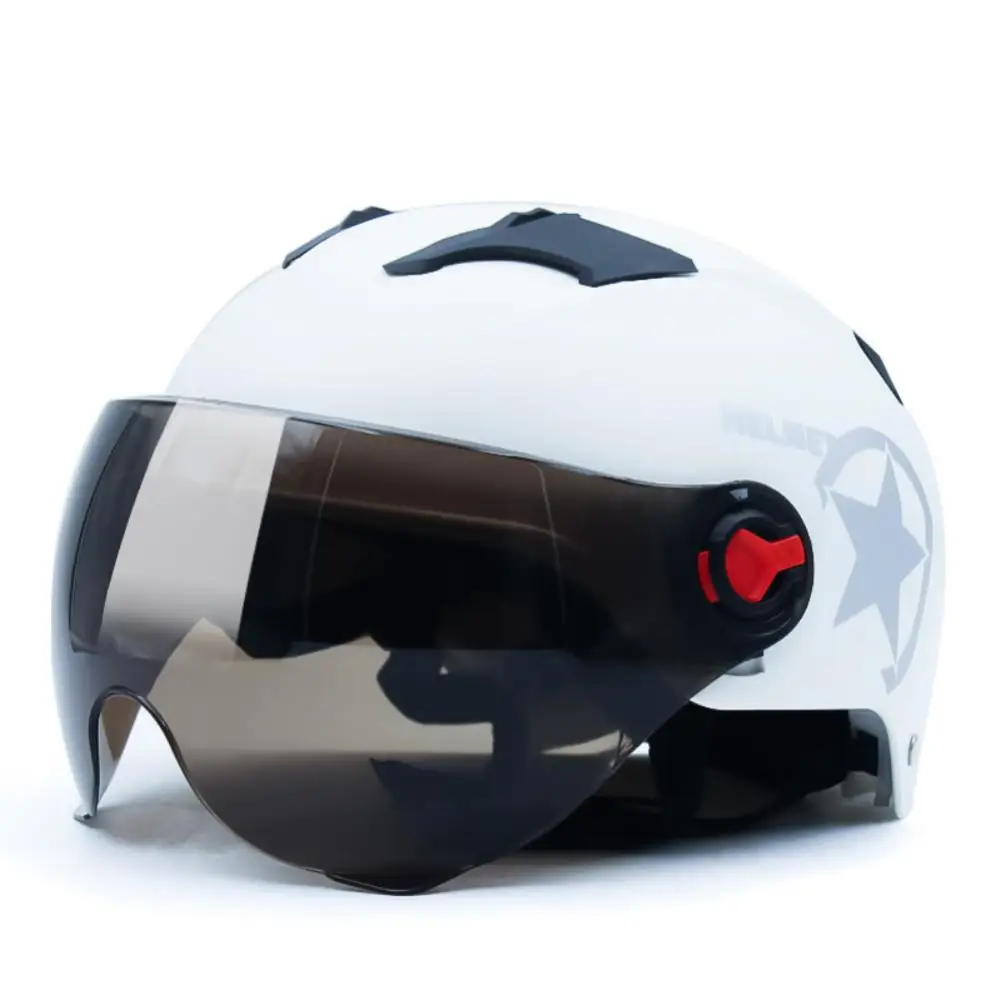 

Electric Scooter Helmet Cycling Caps Safety Cascos De Moto Para Los Hombres Downhill Engine Acessorios Moto Visor Helmet