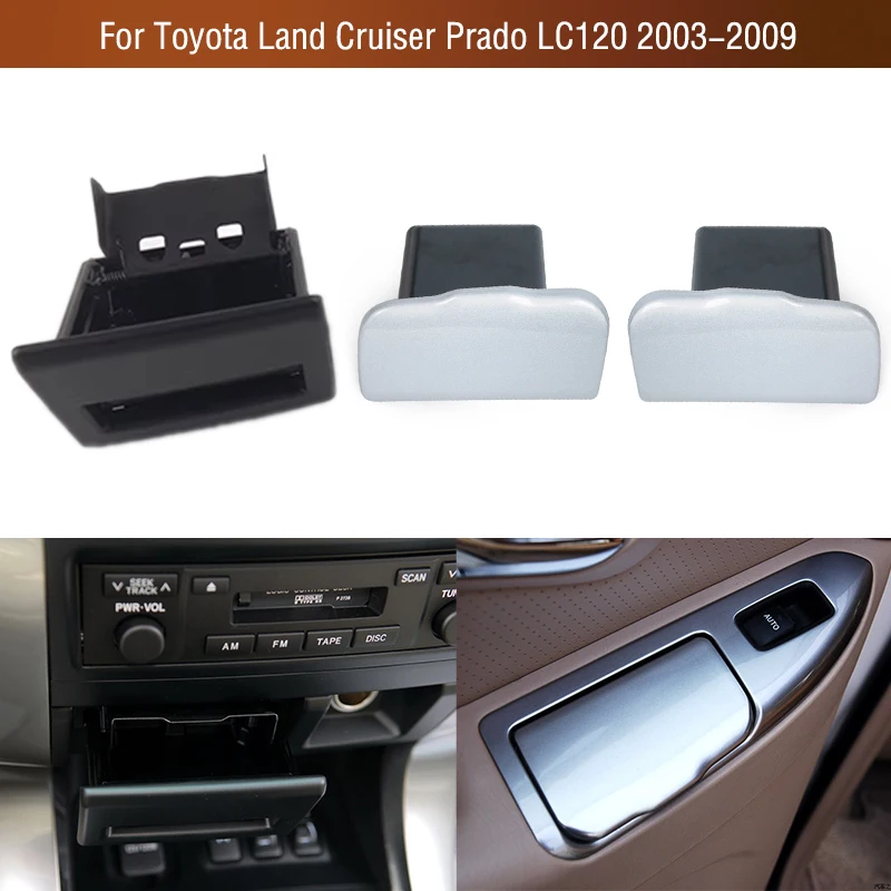 

Car Front Center Central Dashboard Ashtray Rear Door Ash Tray 1A411-013G For Toyota Land Cruiser Prado 120 LC120 2003-2009