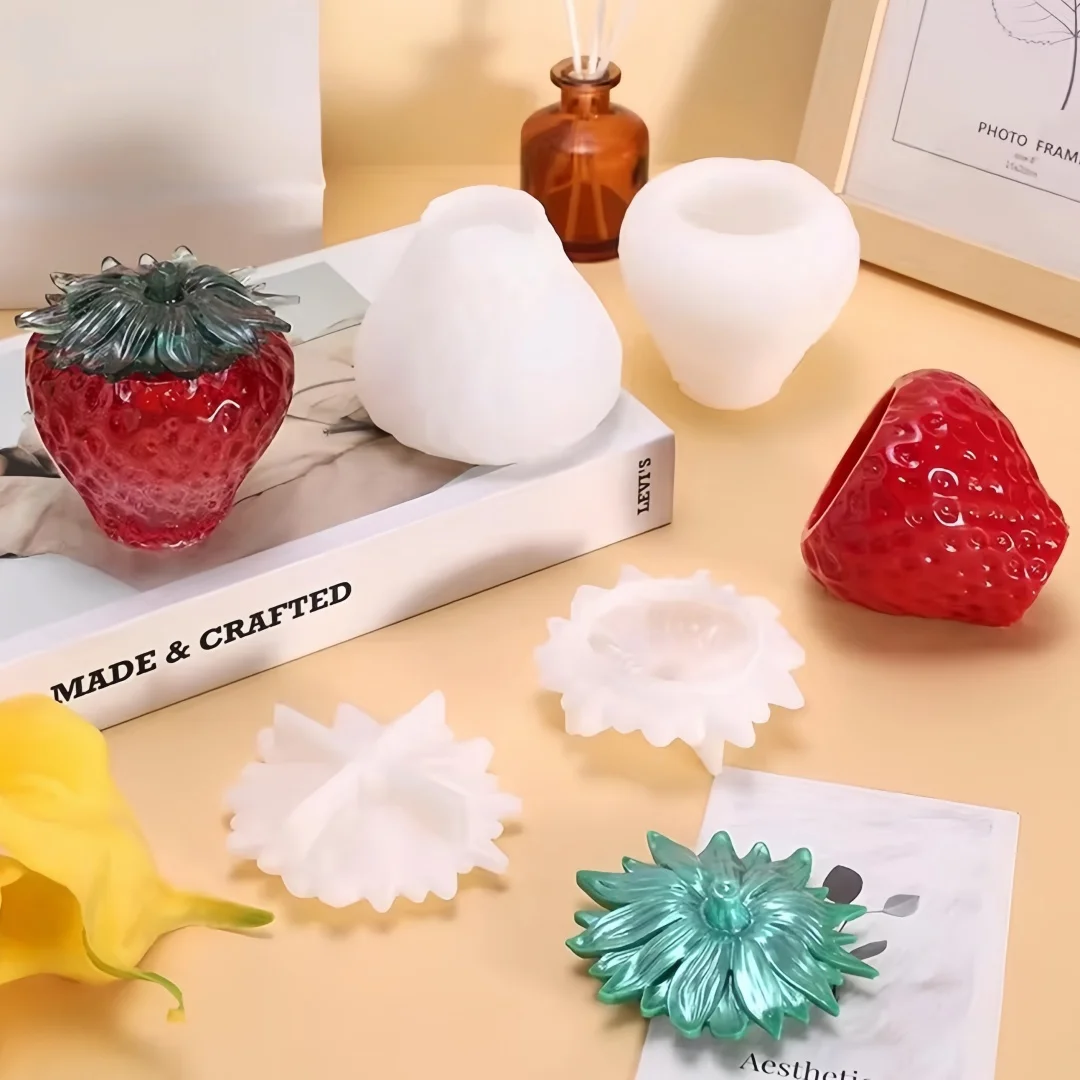 Силиконовый контейнер для хранения ароматерапии эпоксидной смолы