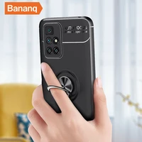 bananq ring holder shockproof case for redmi 4a 4x 8 8a 9 9a 9i 9c 9t silicone magnetic stand phone accessories back cover