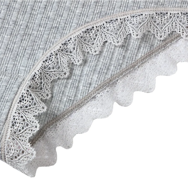 10Pcs Cotton Panties Female Underpants Sexy Panties For Women Lace Briefs Underwear Comfortable Ladies Pantys Lingerie 6 Color