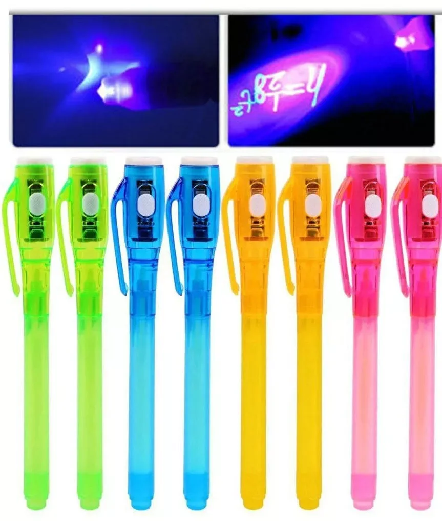 

Light Combo Stationery Invisible Marker Pen Highlighter Office Ink Fun Color Stick Colorless Words Graffiti Light Pen