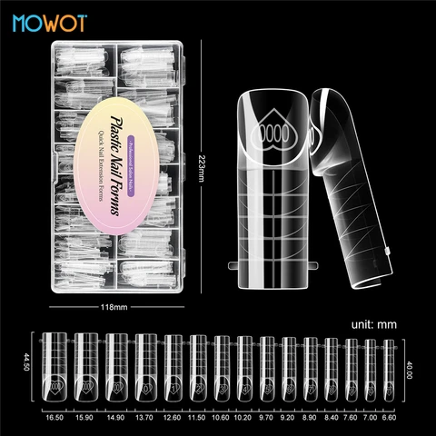 Акриловые формы для ногтей MOWOT TP-TI50A