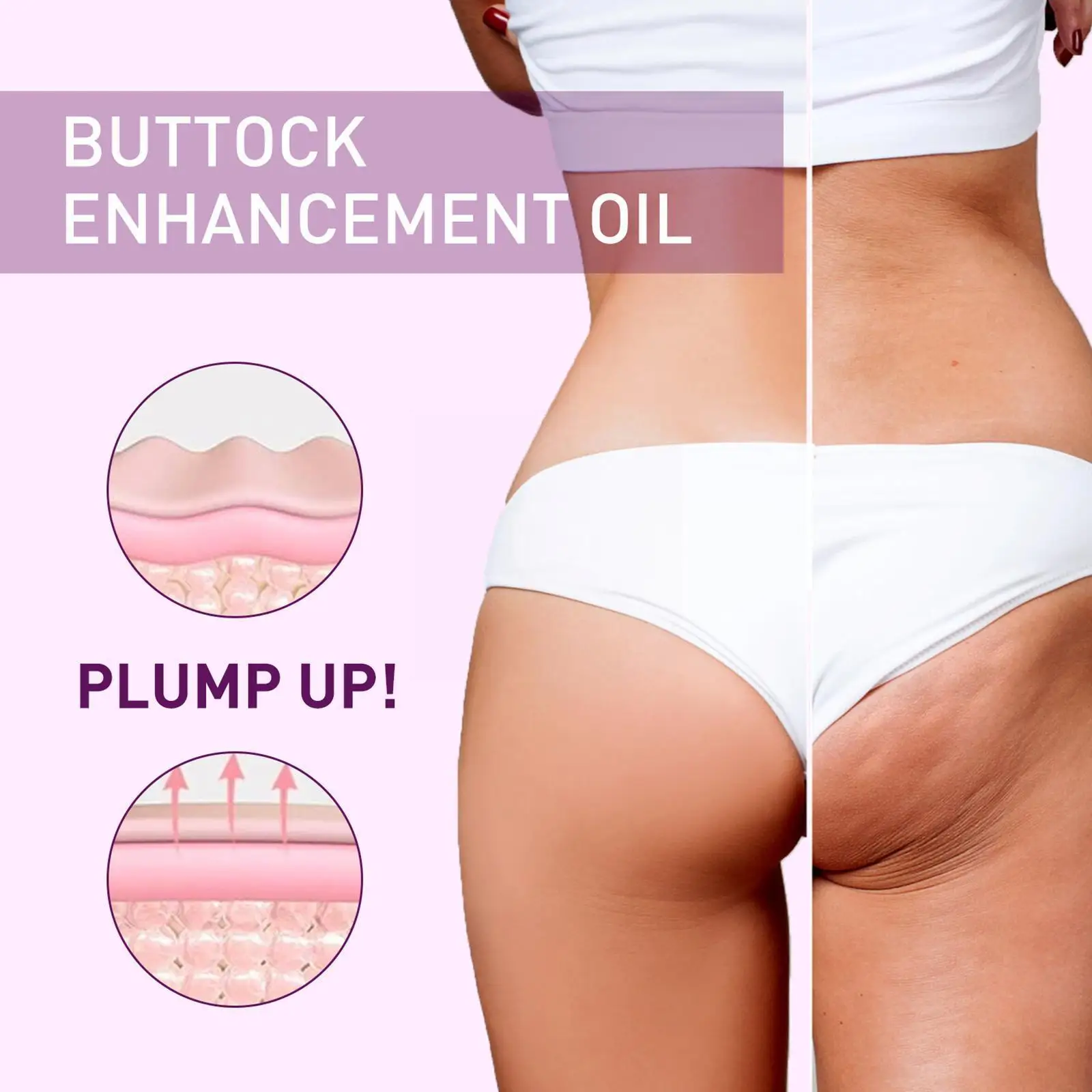 

Масло массажное для подтяжки и подтяжки ягодиц и бедер, 30 мл