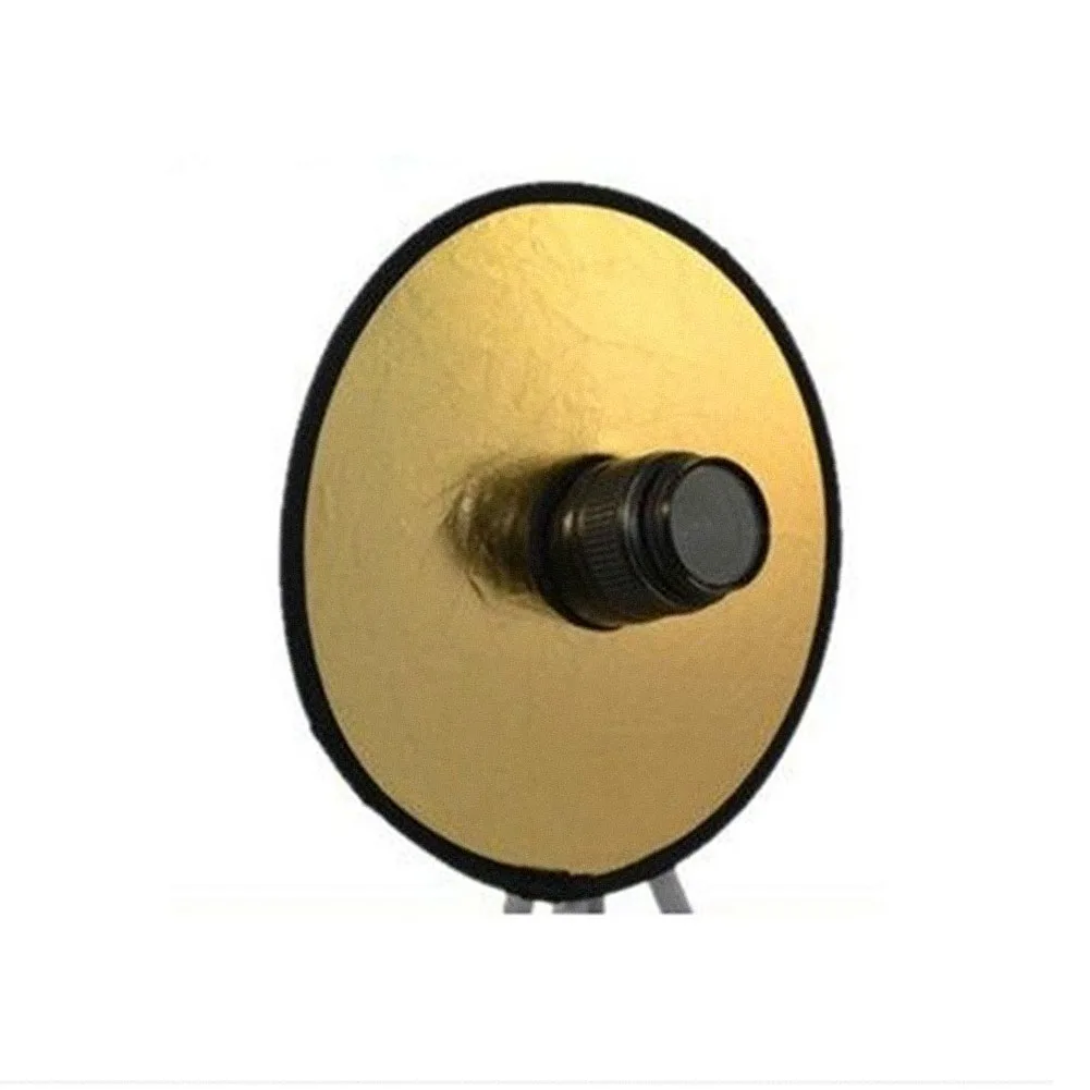 

2 In 1 30cm Backlight Plate Home Photograhy Reflector Double Side Hollowed Out Shadows Reduce Camera Collapsible Studio Round
