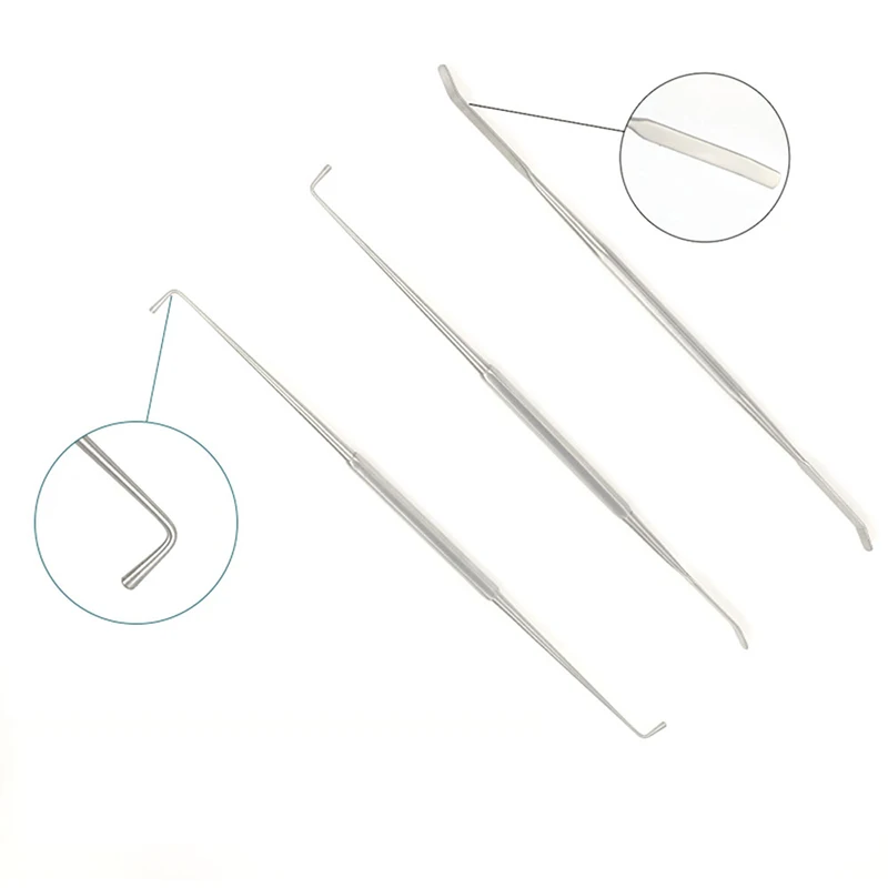 

1pcs Medical Nerve Peeler Stainless Steel Nerve Stripper Autoclavable Orthopedic Veterinary Instrument