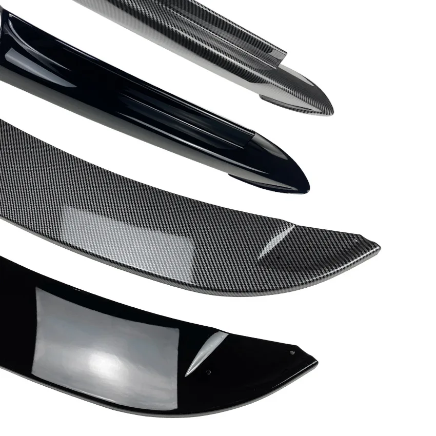 Комплект переднего сплиттера и боковых накладок Race Front Lip Side Corner Combo Kit для BMW E90 3 серии M-Tech (до LCI) 2005-2008, глянцевый черный, аксессуар для переднего бампера седана (art.: 3920dba2be44b) - 3920dba2be44b
