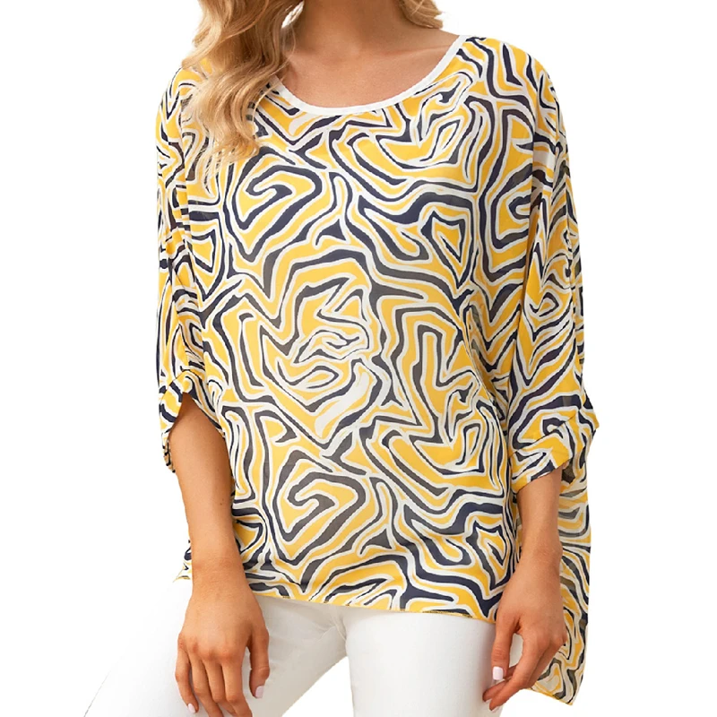 

BHflutter 4XL 5XL 6XL Plus Size Women Blouse 2022 Sexy Off Shoulder Leopard Print Summer Tops Tees Casual Chiffon Blouses Shirts