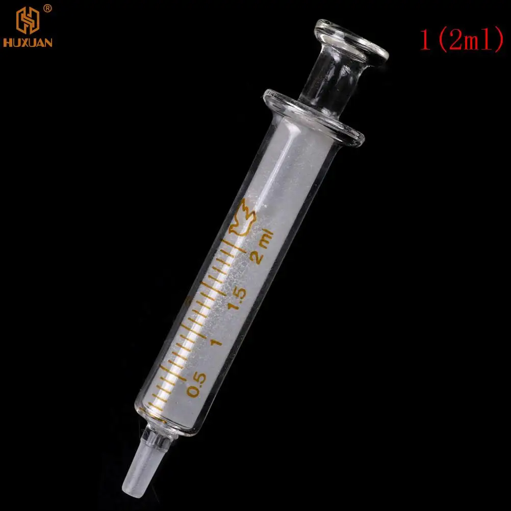 1 шт. стеклянный шприц для пробоотбора инжектора 2 мл 5 10 20