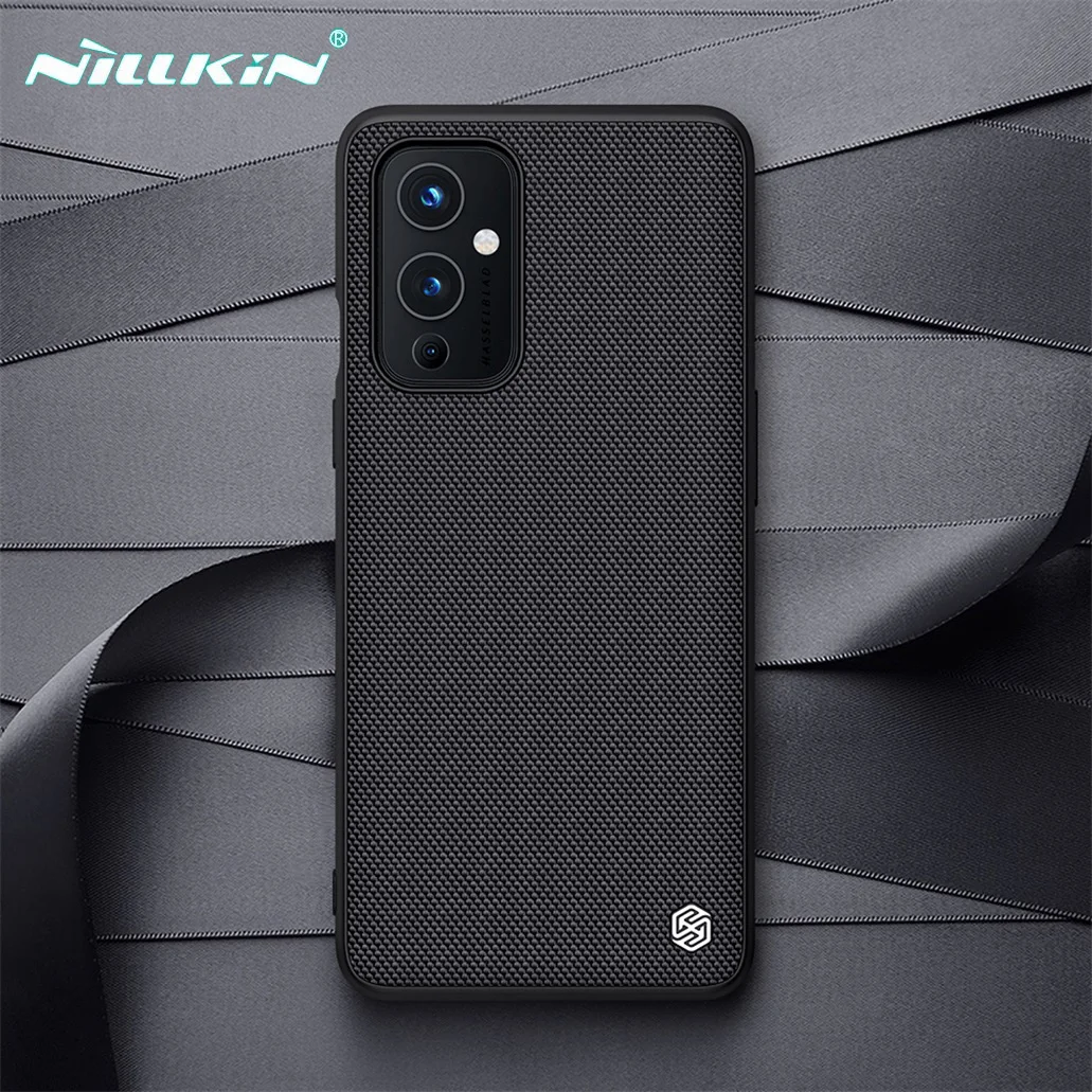 

Текстурированный чехол NILLKIN из нейлонового волокна для OnePlus 9 Pro 9R One Plus 9, роскошный нескользящий защитный чехол для OnePlus9 Pro