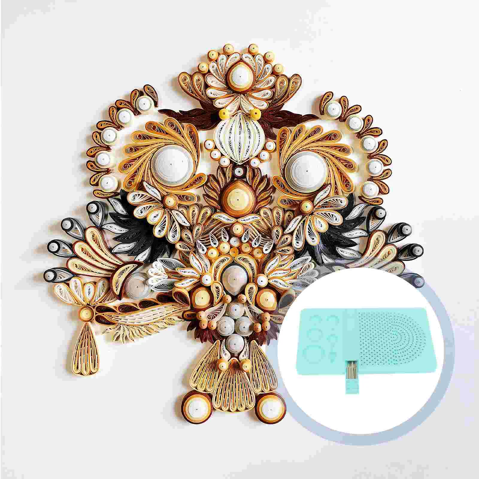 

1 Set Creative DIY Paper Quilling Tool Winding Disc Paper Tool Winder DIY Material