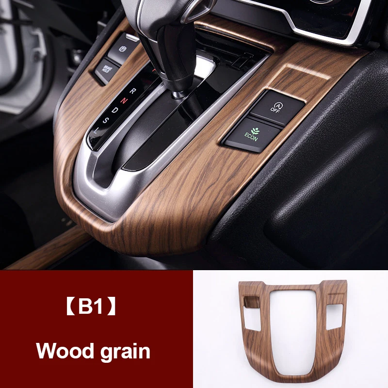 Для Honda CRV CR-V 2017 2018 2019 2020 2021 2022 ABS углеродное волокно Автомобильная панель переключения передач держатель стакана для воды крышка отделка Аксессуары